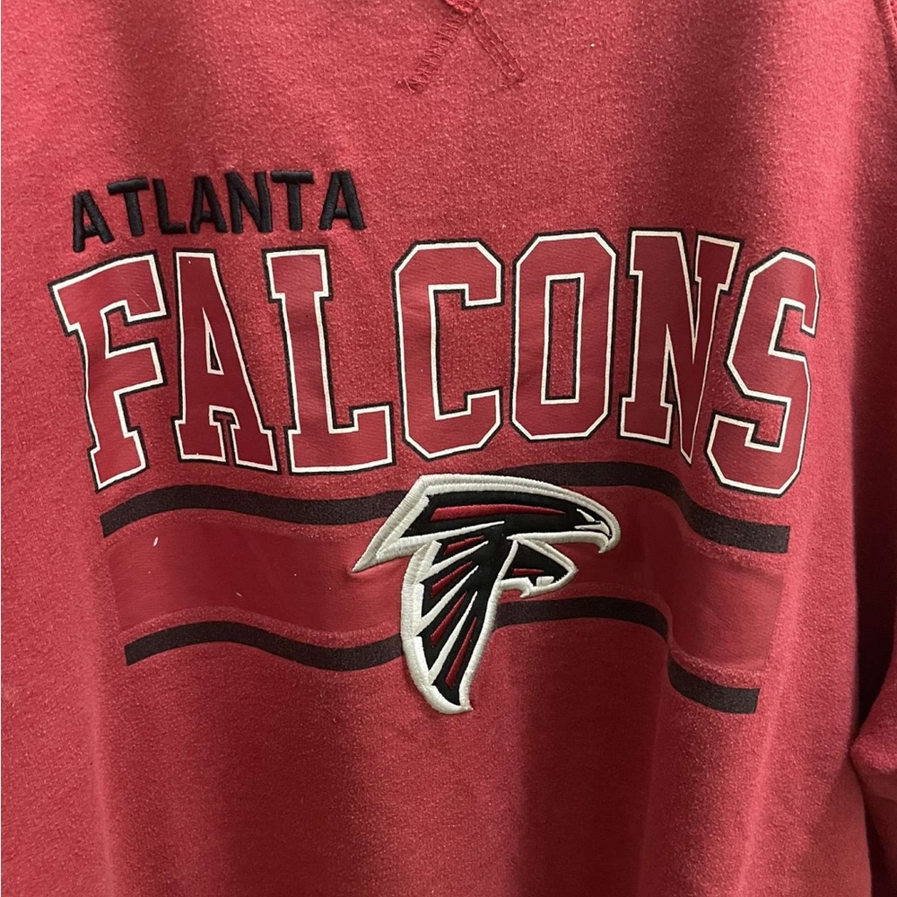 Atlanta Falcons NFL Apparel Pullover Crewneck Sweater - Picture 4 of 5